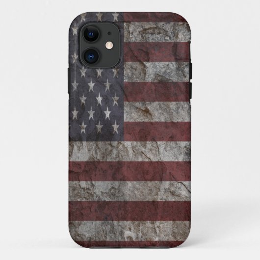American Flag Rock Wall Xtreme iPhone 5 Hoesje (Achterkant)