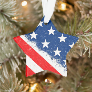 American Flag Shirt USA Patriotique Star Stripes