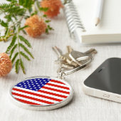 AMERICAN FLAG SLEUTELHANGER (Zijkant)