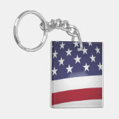 AMERICAN FLAG SLEUTELHANGER (Voorkant Links)
