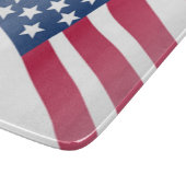 AMERICAN FLAG SNIJPLANK (Hoek)
