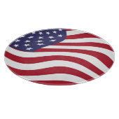 AMERICAN FLAG SNIJPLANK (Hoek)
