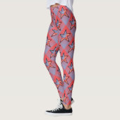 American Flag Star Leggings (Gauche)