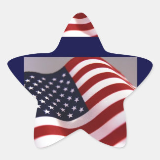 AMERICAN FLAG STER STICKER