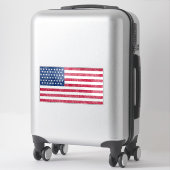 American flag sticker (Koffer)