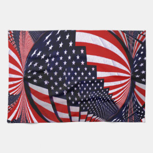 American Flag-Unity & Love_ Theedoek