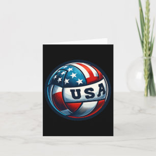 American Flag Volleybal Basketbal Patriottisch US Kaart