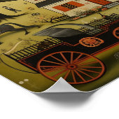 American Folk Art Groot Witte Huis Poster (Hoek)