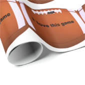 American football cadeaupapier (Rol Hoek)