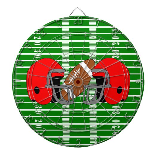 American Football Design Dartbord (Voorkant)