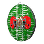 American Football Design Dartbord (Voorkant Rechts)
