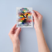 American football flyer (Hand)