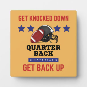 American Football Fotoplaat