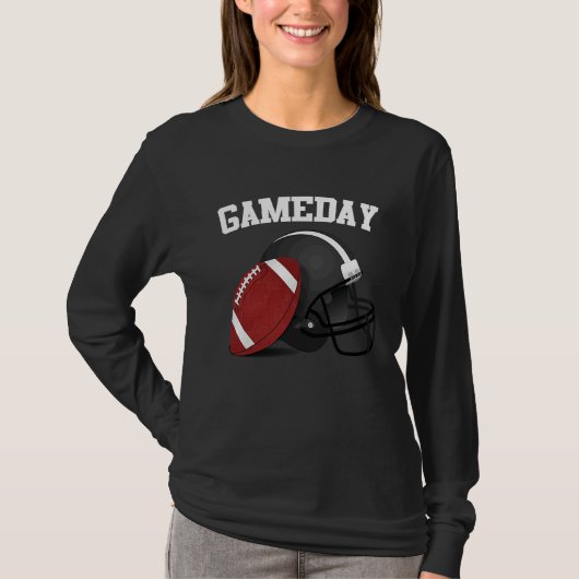 American Football Game Day T-shirt (Voorkant)