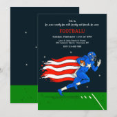 American Football Kaart (Voorkant / Achterkant)