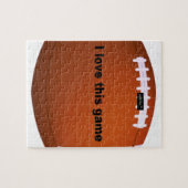 American football legpuzzel (Horizontaal)