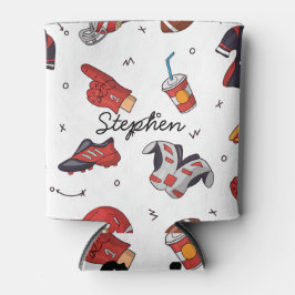 American football naadloze patroonsport liefhebber blikjeskoeler