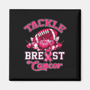 American Football Pink Ribbon Aanpak Borstkanker Magneet