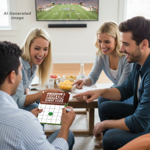 American Football reclame bingo spel