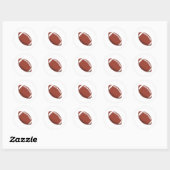 American Football! Ronde Sticker (Vel)