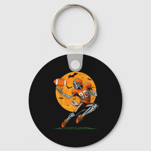 American Football Skelet Jongens Halloween Footbal Sleutelhanger