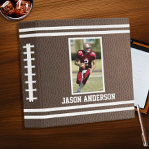 American Football Sport Portret Foto Scrapbook