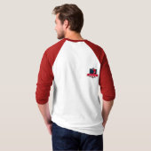 American football t-shirt (Achterkant volledig)