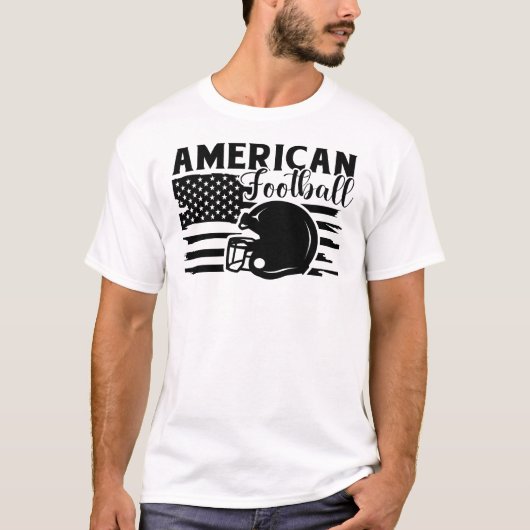 American football t-shirt (Voorkant)