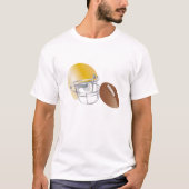 american football t-shirt (Voorkant)