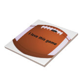 American football tegeltje (Zijkant)