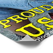 American For Life POSTER - Choisissez Votre Taille (Coin)