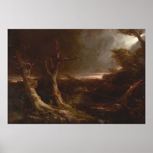 American Forest - Thomas Cole Fine Art Poster (Devant)