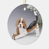 American Foxhound Ceramic Ornament (Links)