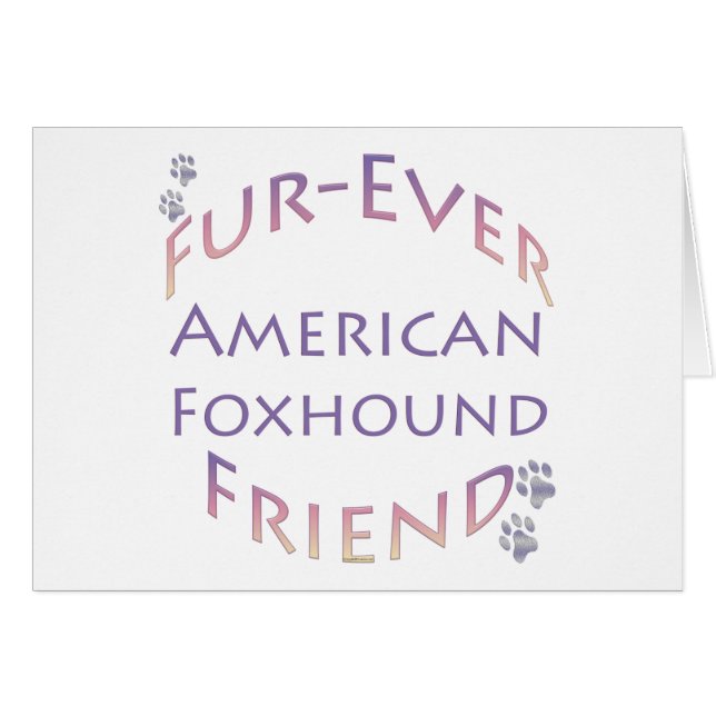 American Foxhound Furever (Devant horizontal)