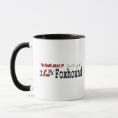 American Foxhound (I Love) Mug (Gauche)
