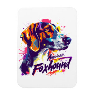 American Foxhound Magneet