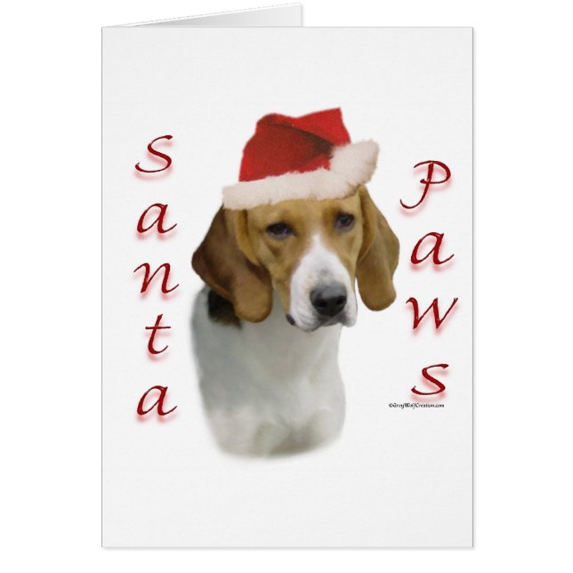 American Foxhound Santa Paws (Voorkant)