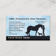 American Foxhound Western Motiff