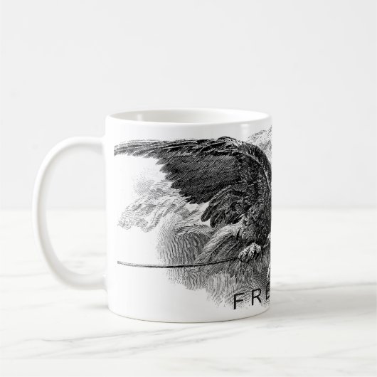 American FREEDOM Coffee Mug (Gauche)