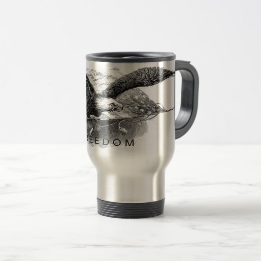 American FREEDOM Coffee Mug (Devant droit)