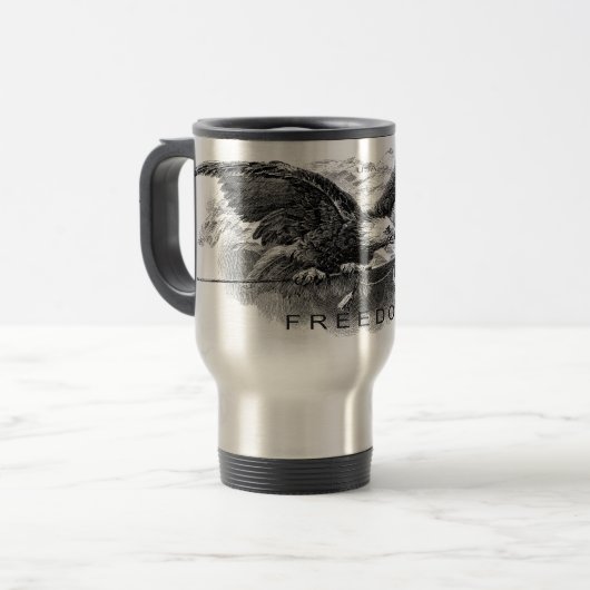 American FREEDOM Coffee Mug (Devant gauche)