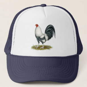 American Game Silver Blue Gamecock Trucker Pet