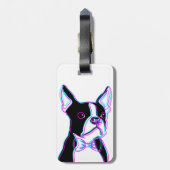 American Gentleman Bagagelabel (Achterkant verticaal)