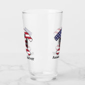 American Geology Rock Hammer Logo-  Glas (Links)