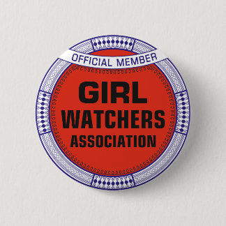 American Girl Watchers Association Ronde Button 5,7 Cm