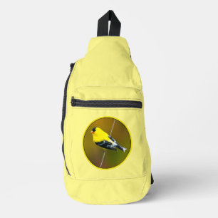 American Goldfinch Songbird Originele foto Sling Bag