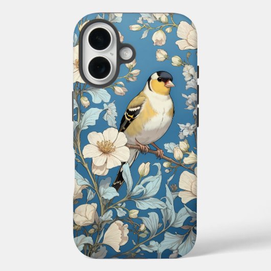American Goldfinch William Morris Inspired Case-Mate iPhone Case (Achterkant)