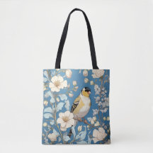 American Goldfinch William Morris Inspired