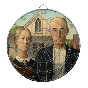 American Gothic Dart Board Dartbord
