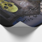 American Gothic Halloween Cadeaupapier (Hoek)